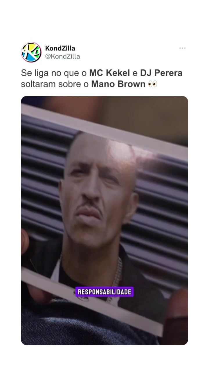 Máximo respeito por essa lenda! ??