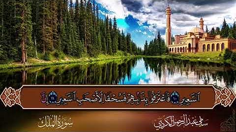 سوره الملك كامله(بدون حقوق طبع ونشر)