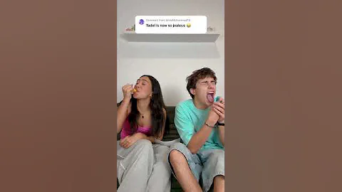 Wait for it… don’t show TADEL, OUR FIRST KISS! 🥰 #shorts