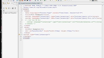 First Steps for Charting in your Browser using FLOT
