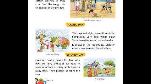 Dhananand Publication | SCIENCE Class 1 | CH - 13 Weather