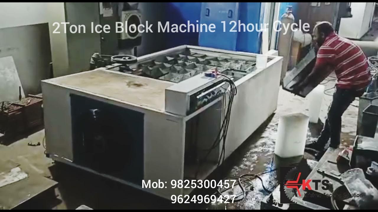 2 Ton Ice Block Machine Ice Factory Business Ice Plant in Freon