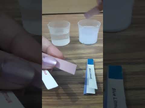 Video: Co mění barvu lakmusového papírku?