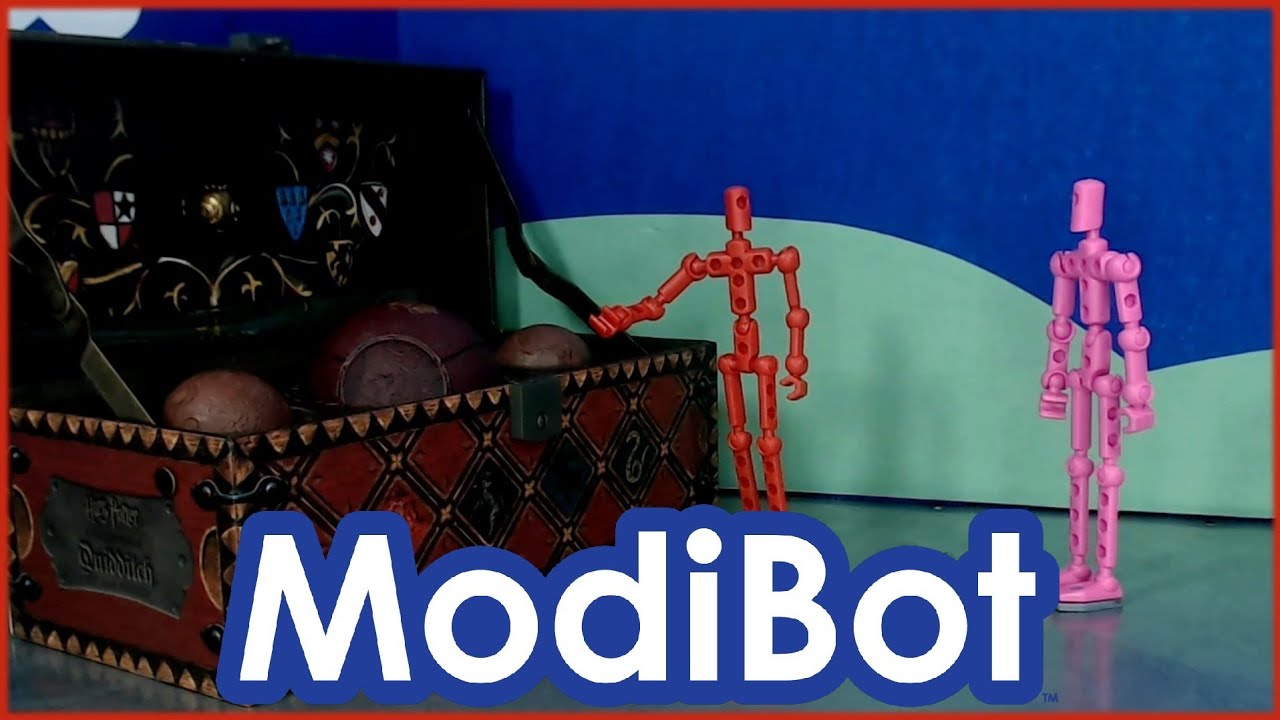 Mo Plays With Harry Potter Quidditch Toys - A ModiBot Stop Motion ...