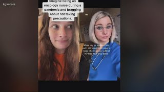 Salem nurse placed on leave over TikTok video