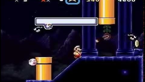 SMW Custom Level - Dark Ice Mountain 2