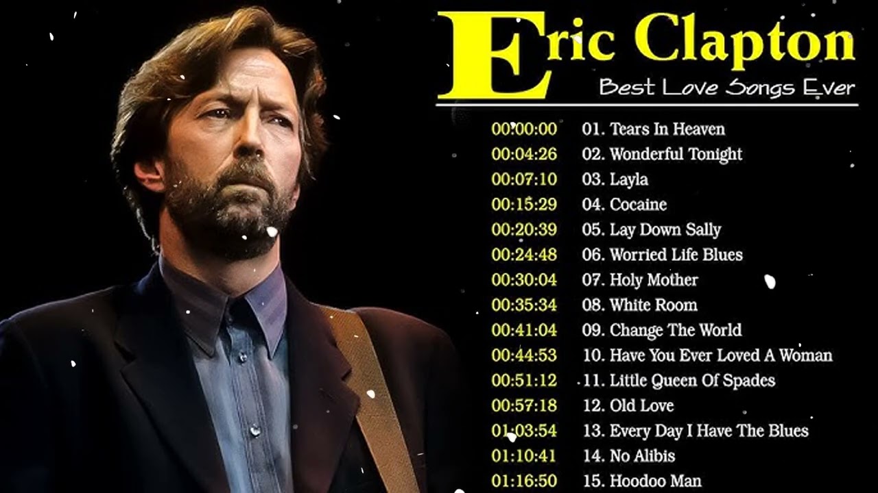 洋楽 Eric Clapton / To Infinity And Beyond... Eric Clapton Soulful Ballads ❤️ | Timeless Blues & Soft