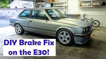 Rusty BMW E30: Fixing the Brake Lines