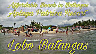 Aplaya Pabrica Resort In Lobo Batangas Batangas Beach