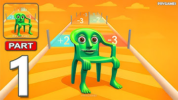 Brainloop Merge Run - Gameplay Walkthrough Part 1 - Brainrot Merge Battle (Android, iOS)