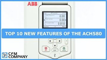 Top 10 Features of the New ABB ACH580 drive