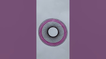 spirograph asmr#satisfying#relaxing#asmrart#spiroart#short