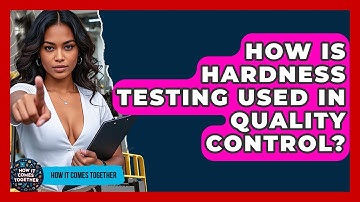 How Is Hardness Testing Used In Quality Control? - How It Comes Together