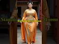 Golden Elegance AI Plus Size Queen Turns Heads Curvy Fashion Icon Walks With Grace Youaresobeauti