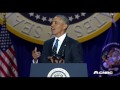 President Obama warns our own bubbles are a 'threat to democracy'
