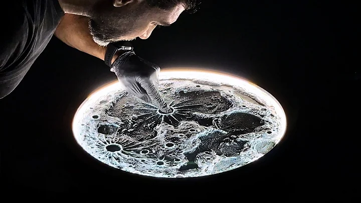 Touch the Moon : How to Make Glowing Moon Decor | Easy & Stunning 🌕✨