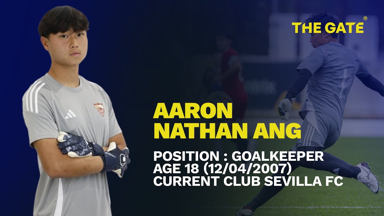 Aaron Nathan Ang (Football Highlights) Position: Goalkeeper Age: 18 (12.04.2007) Dominant foot: Left