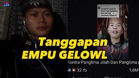 KONTRA PANGLIMA JILAH DAN PANGLIMA PAJAJI