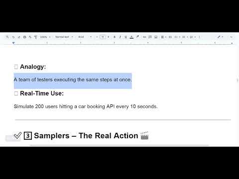 JMeter Essentials – Part 1: Different Types of Steps in JMeter (Explained with Real-Time Use Cases)