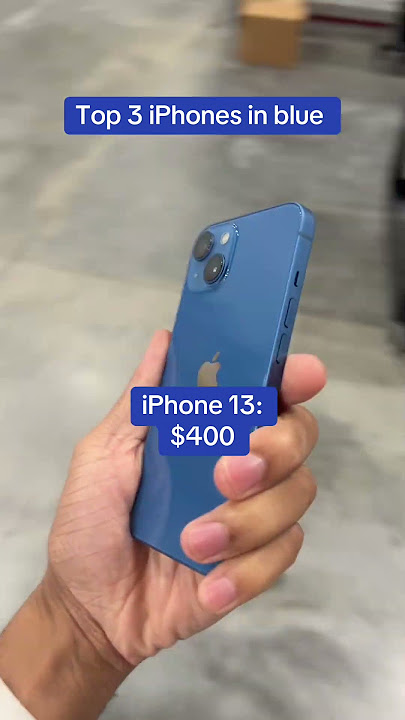 These Blue iPhones Are HOW MUCH?!