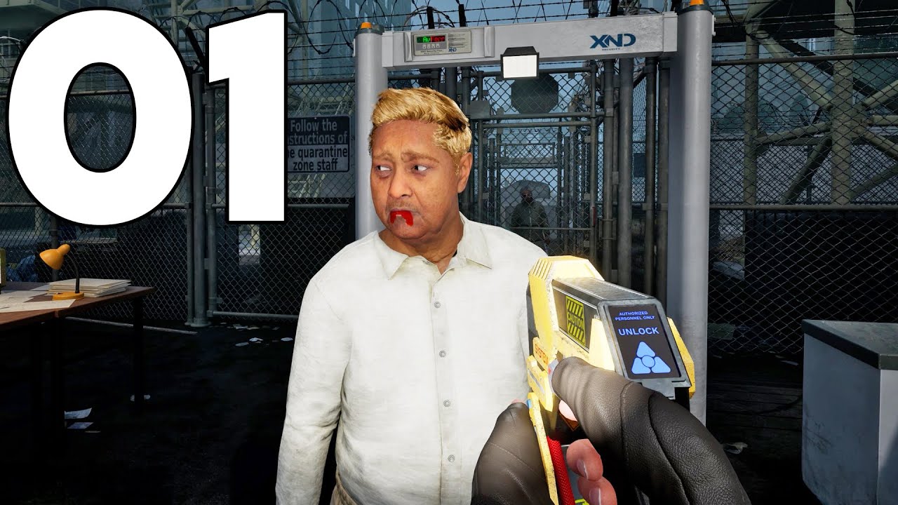 Zombie Border Control Becoming a Zombie Border Patrol Agent in Quarantine Zone - YouTube