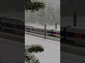Tgv Tgv Train Vitesse Rapide Flash Neige Nature Froid