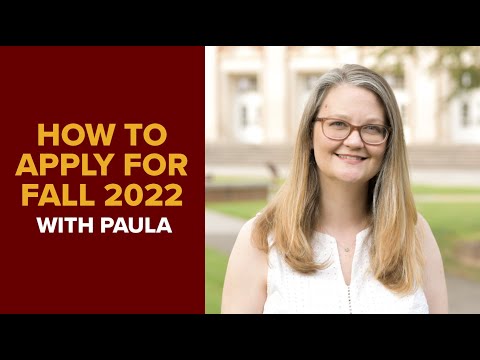 How to Apply for Fall 2022 // Winthrop University