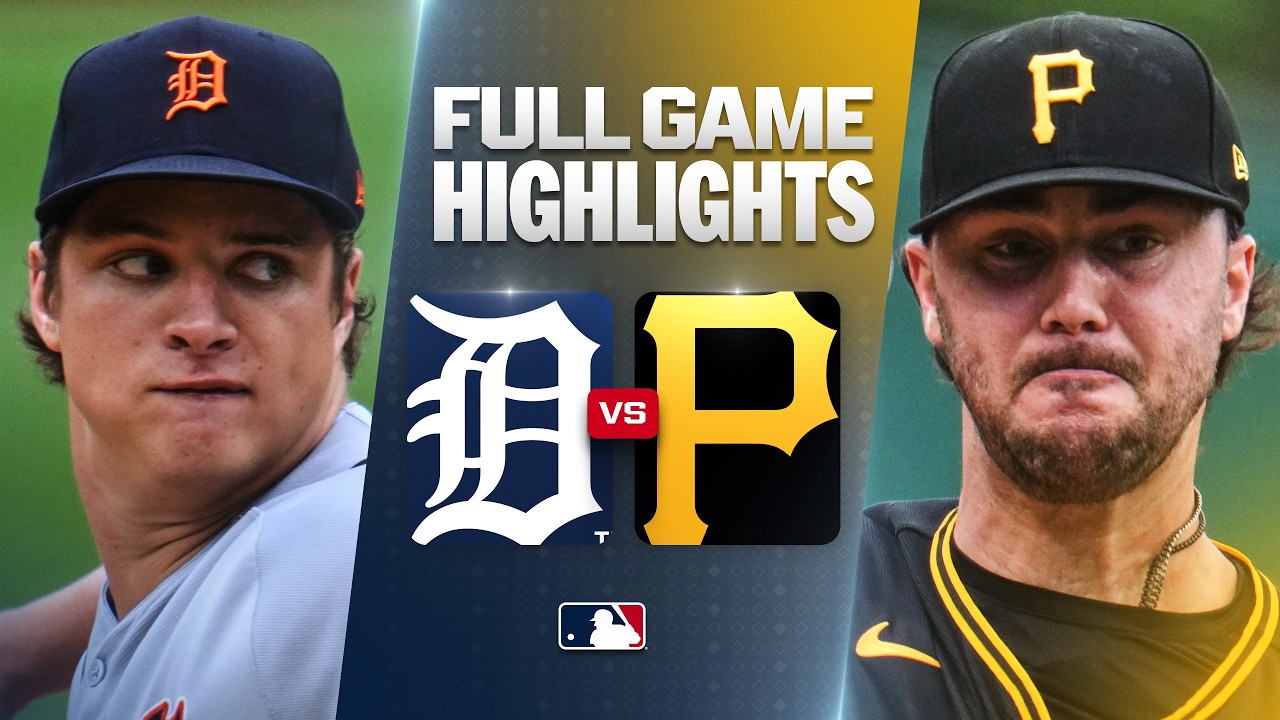 [MLB] 디트로이트 타이거스 3 : 4 피츠버그 파이리츠 경기 결과·하이라이트
