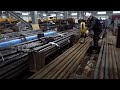 Process of Making Ball Bearings. A Mechanical Parts Manufacturing Factory in Korea.