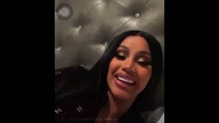 Cardi b sings Squid game Red light Green light