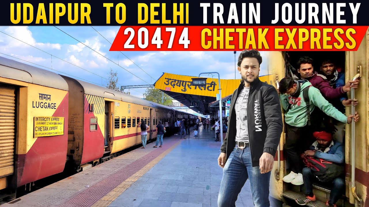 Udaipur To Delhi 20474 Chetak Express Full Train Journey Food Review udaipur-to-delhi-20474-chetak-express-full-train-journey-food-review