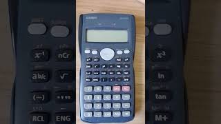 prender y apagar una calculadora científica