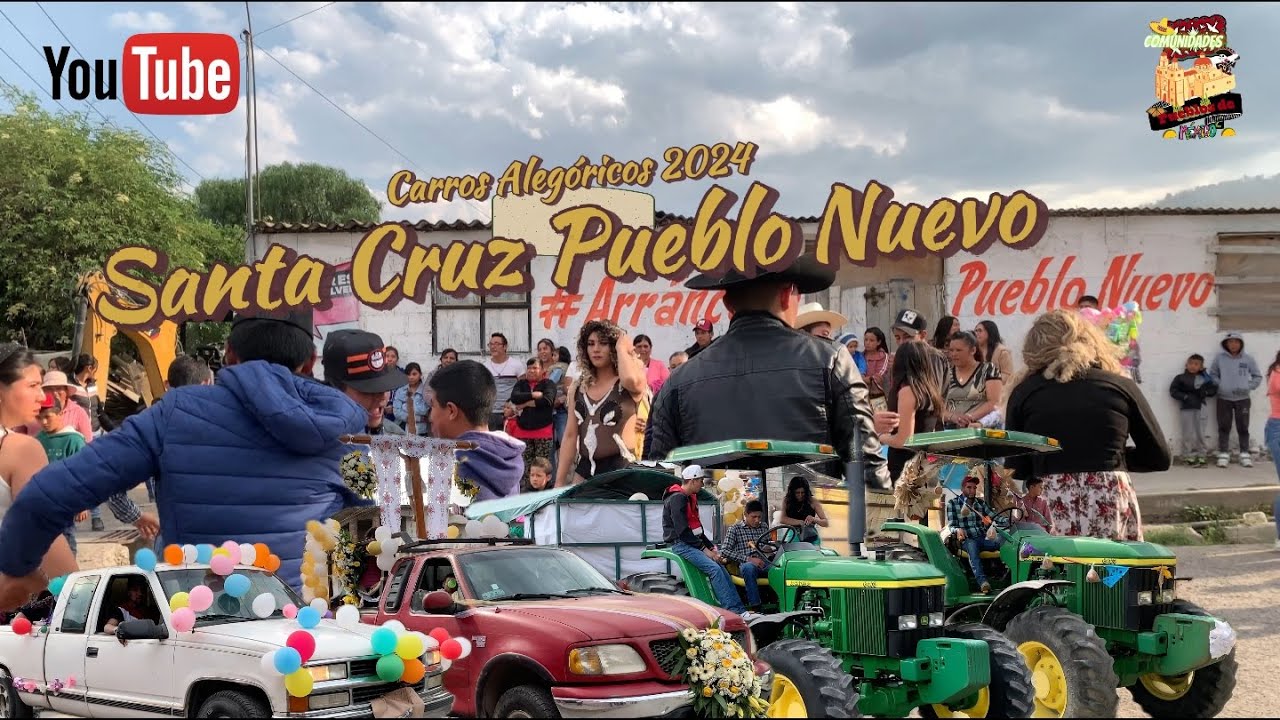 Carros Alegóricos 2024 Santa Cruz Pueblo Nuevo