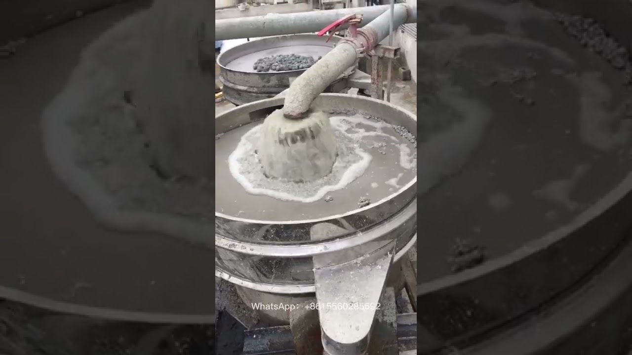 Dewatering by vibro equipment|vibro separator|Industrial Sieve|Vibrating screener for palm oil