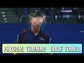 Table tennis footwork. 🏓Table tennis physical training.  Workout.