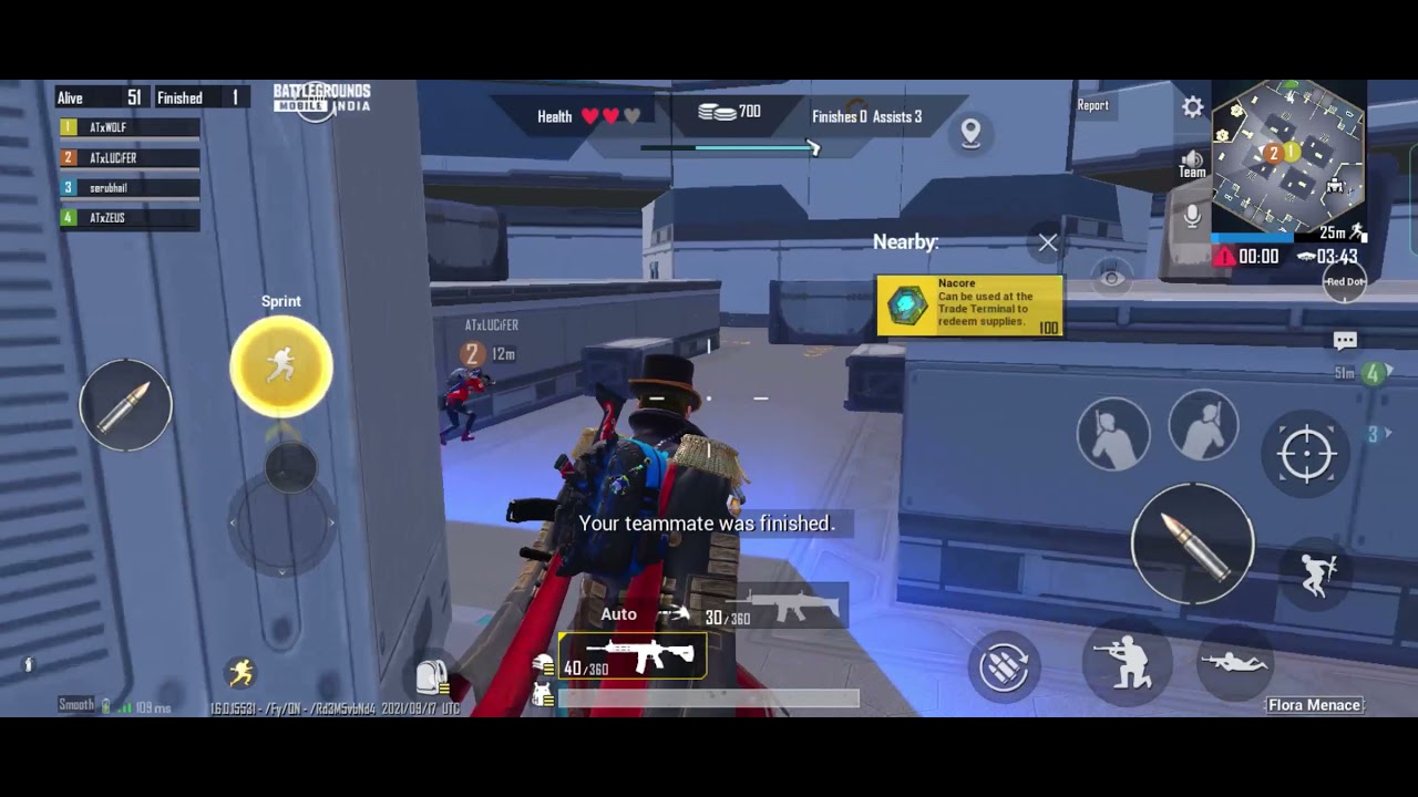 1.6 UPDATE BGMI | FLORA MENACE 😀