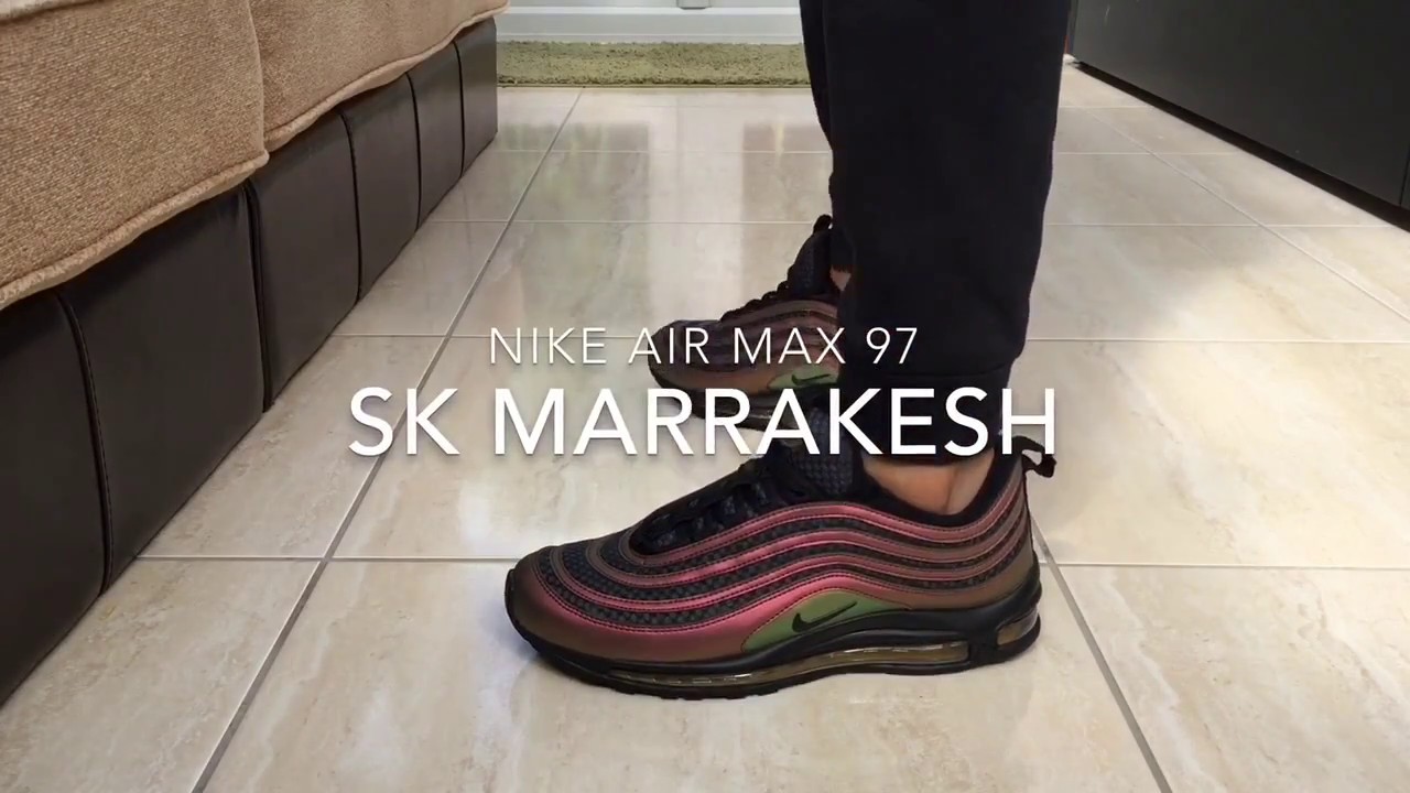 Definir pasar por alto Respecto a Nike Air Max 97 SK Skepta LONDON X MARRAKESH - Quick ON Feet - YouTube