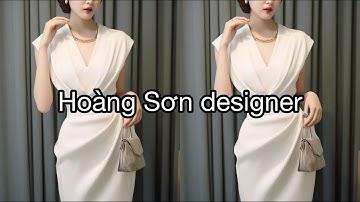 Dạy cắt may: Hướng dẫn cách cắt đầm cổ tim ly xếp xương cá| Sách dạy cắt may 0326341190