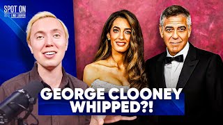 George Clooney Gives Into Controlling Wife And Promises To Never Kiss Another Woman On Camera Again