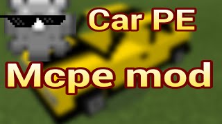 Mcpe mods car pe mod screenshot 4