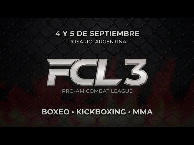 KICKBOXING/MMA - FCL 3