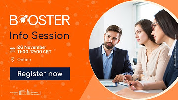 Booster Info Session: free guidance for EU-funded research results