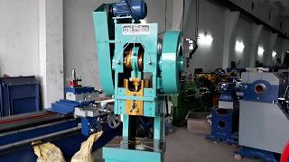 Press Machine Manufacturers In Punjab C Type Power Press Machine 20 Ton - Om Brand
