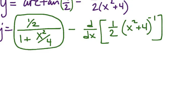 Derivative of Inverse Trig Functions Examples