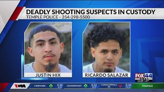 Temple Police identify two suspects in deadly shooting