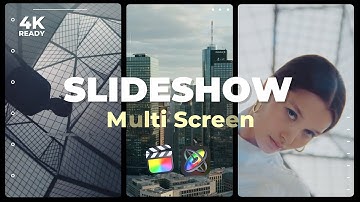 Multi Screen Slideshow - FCP & Motion 5 template