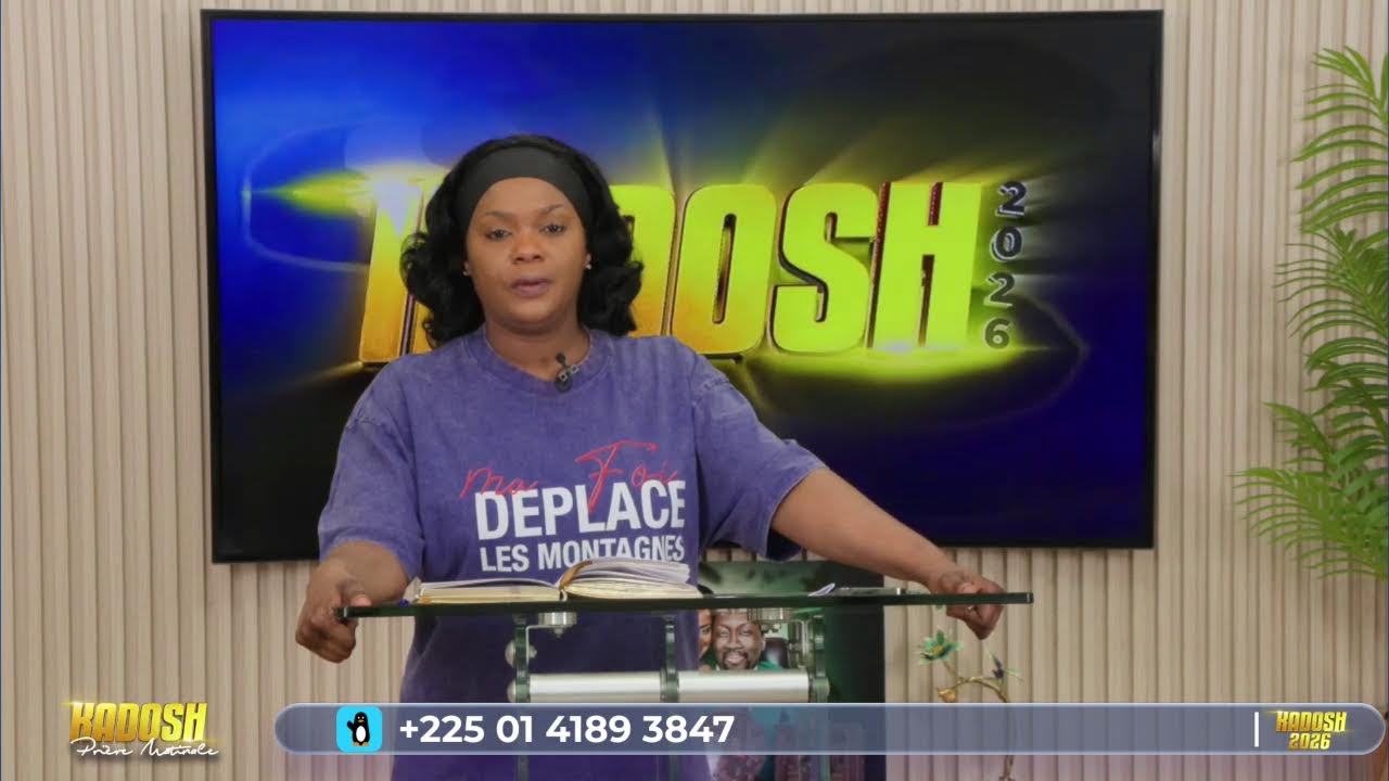 PRIERE MATINALE-KADOSH 2026 I JOUR 27 I VEN 27 FEV 2026 I PASTEURE TANIA OUATTARA