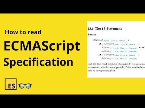 چگونه مشخصات Ecmascript را بخوانیم؟ (به همراه مثال) | مشخصات پشت جاوا اسکریپت