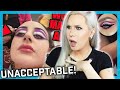I can't BELIEVE this makeup went so WRONG! Worst Rated MUA Reaction! @Luxeria @Meet The Vloggers