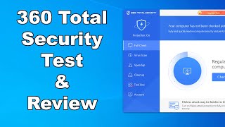 360 Total Security FREE Antivirus Test & Review 2021 - Antivirus Security Review - High Level Test screenshot 4
